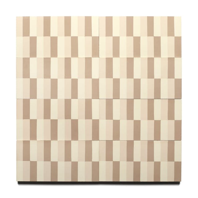 Striate Dune 4x8 - Featured products Cement Tile: Patterned Product list