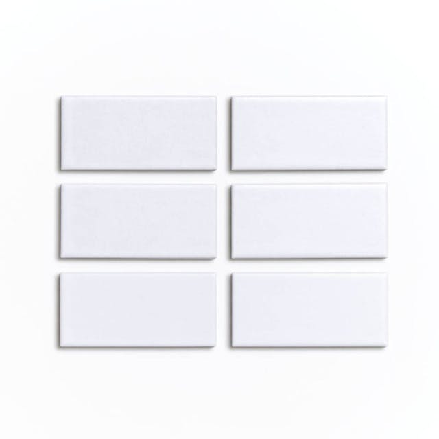 Alpha White 2x4 - Featured products Stock Tile Product list