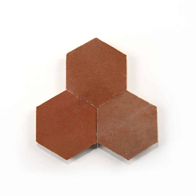 Terra Rosa Hex - Featured products Zellige Tile: 3.5 inch Hex Product list