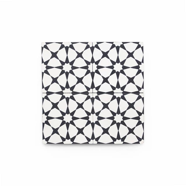 Tunis Black 4x4 - Featured products Cement Tile: Square Patterned Product list