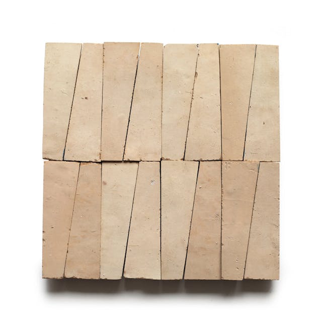 Unglazed Natural Trapezoid - Featured products Zellige Tile: Stock Product list